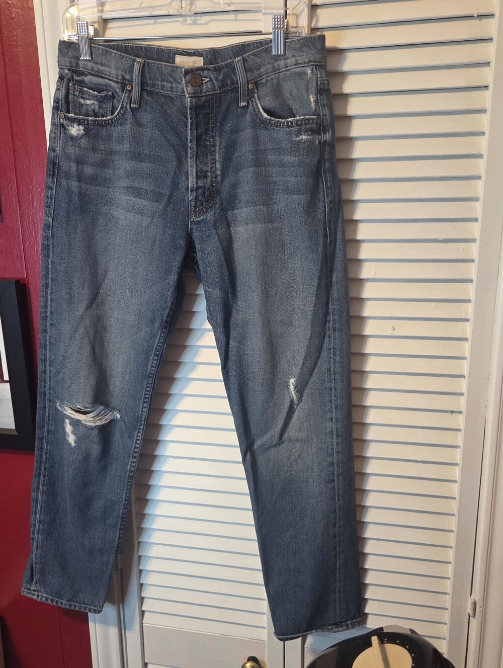 MINT CONDITION!! MOTHER Denim The Cheeky in Twice As Nice SZ 28 - Picture 4 of 13